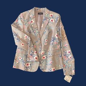 Liz Claiborne silver or grey blazer